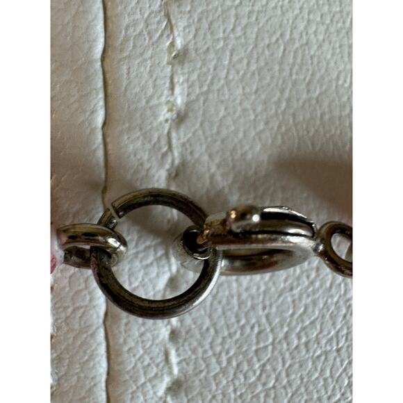 Pink lucite beads, 24” - Picture 3 of 6